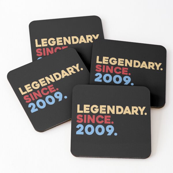 Item preview, Legendary Since 2009 10th Birthday designed and sold by eulonix.