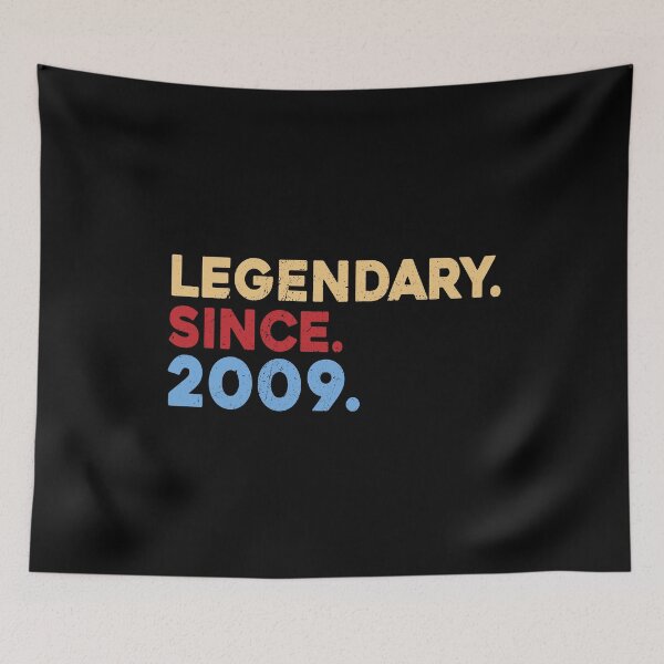 Item preview, Legendary Since 2009 10th Birthday designed and sold by eulonix.