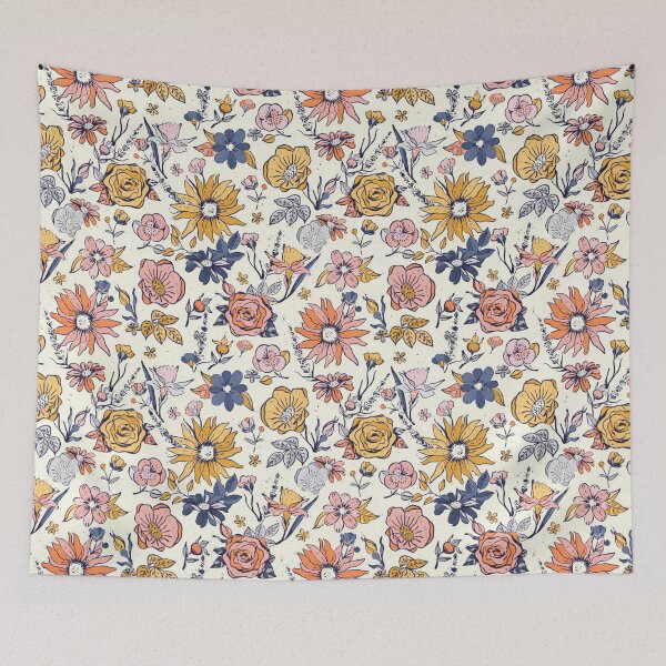 Item preview, Whimsical Chintz  designed and sold by Perrin Le Feuvre.