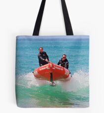 IRB action at Lorne (02) Tote Bag