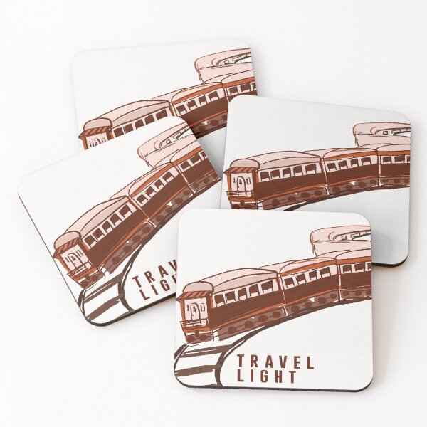 Item preview, Travel light - original art travel designed and sold by palaodesigns.