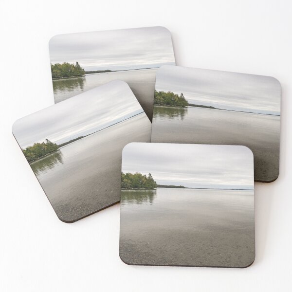 Item preview, Lake Manitou - Soft Grays and Khakis with a Hint of Green designed and sold by Georgia Mizuleva.