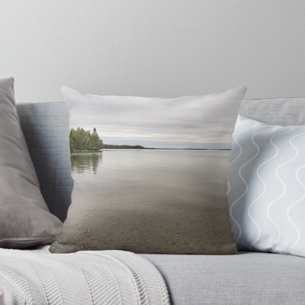 Item preview, Lake Manitou - Soft Grays and Khakis with a Hint of Green designed and sold by Georgia Mizuleva.