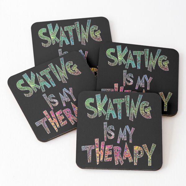 Item preview, Skating is my Therapy designed and sold by SkateCru.