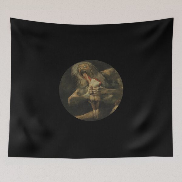Item preview, Francisco Goya Saturn Devouring His Son Saturno che divora i suoi figli designed and sold by Kawaii-doll.