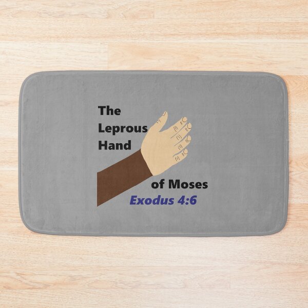 Item preview, Moses was Black - The Leprous Hand of Moses - Exodus 4:6 - Put now thine hand into thy bosom. designed and sold by Sabrina Dawkins.