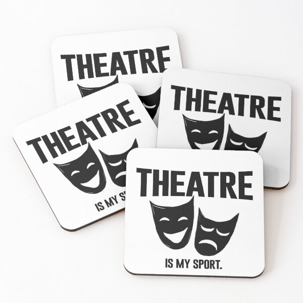 Item preview, Theater is my sport - cool saying theater designed and sold by palaodesigns.
