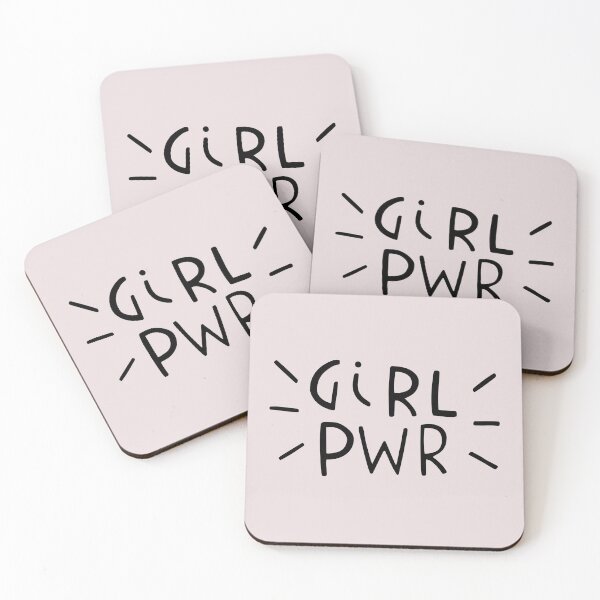 Item preview, Girl pwr pale pink background designed and sold by Jenmag.