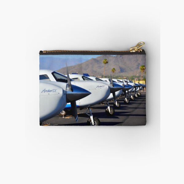 Item preview, Small airplanes lined up on the flight line with close-up of the propellers designed and sold by ThePilotChannel.