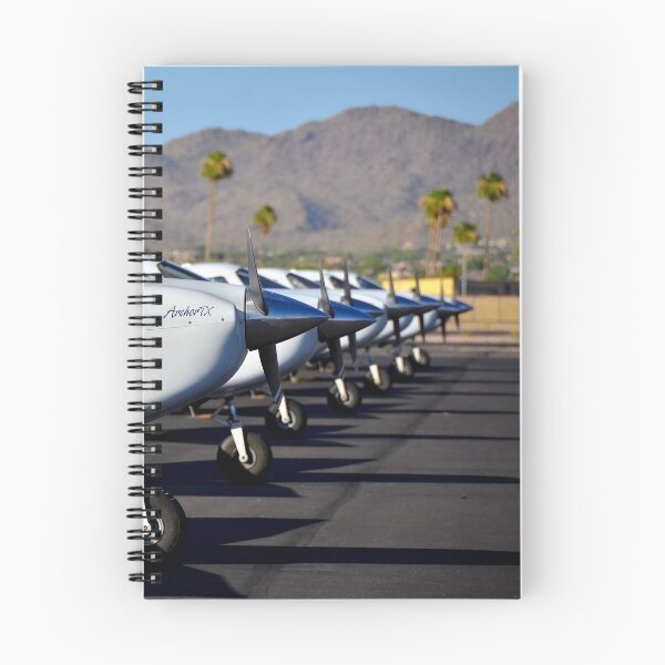 Item preview, Small airplanes lined up on the flight line with close-up of the propellers designed and sold by ThePilotChannel.