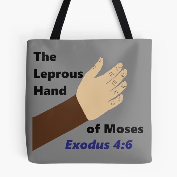 Item preview, Moses was Black - The Leprous Hand of Moses - Exodus 4:6 - Put now thine hand into thy bosom. designed and sold by Sabrina Dawkins.