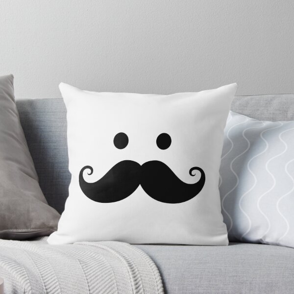 Item preview, Mustache face designed and sold by Mhea.