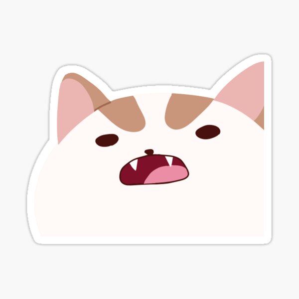 about to explode puppycat Sticker