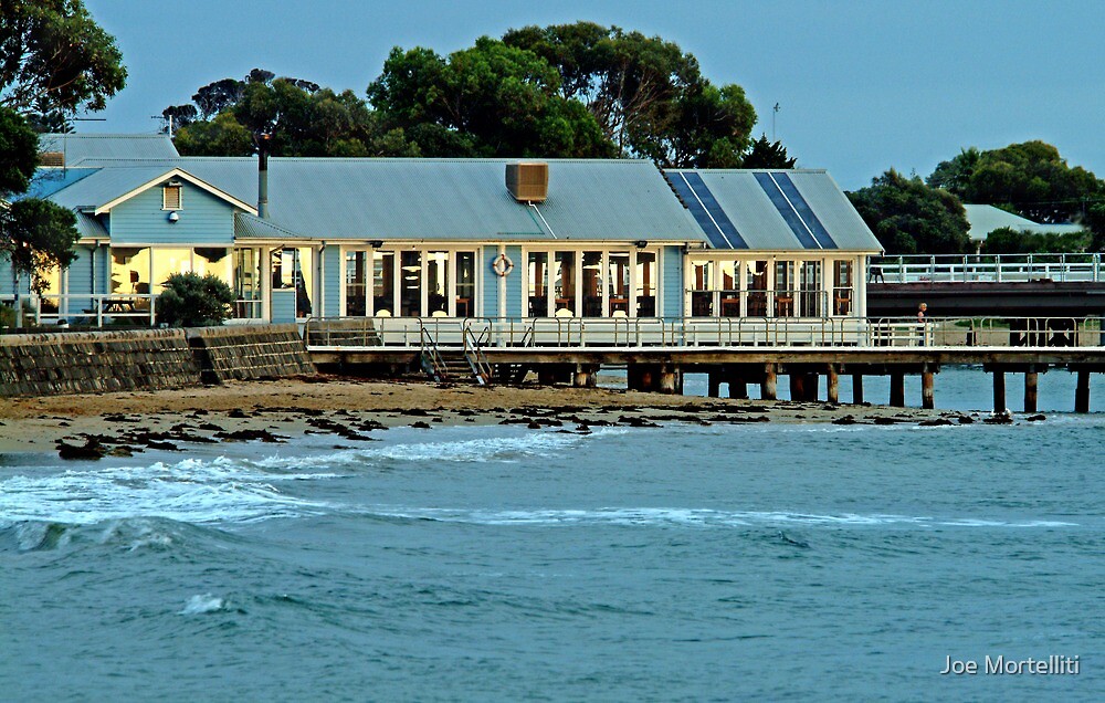"Sunrise,Barwon Heads Boat Shed Cafe" by Joe Mortelliti Redbubble
