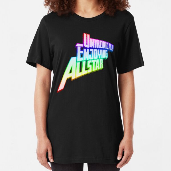 Allstar - Enjoying Rainbow Slim Fit T-Shirt