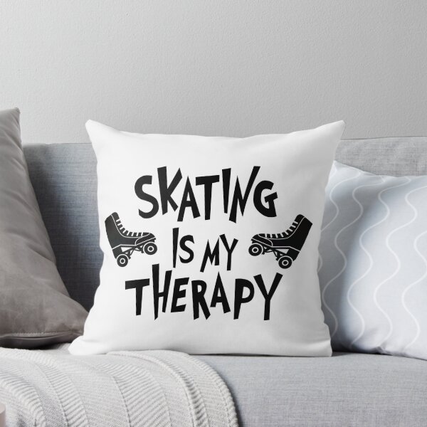 Item preview, Skating is my Therapy  .. high boots .. black designed and sold by SkateCru.
