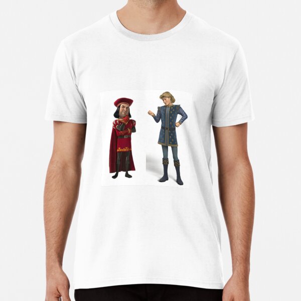 "Lord Farquaad and Prince Charming" Tshirt for Sale by gxn87msm