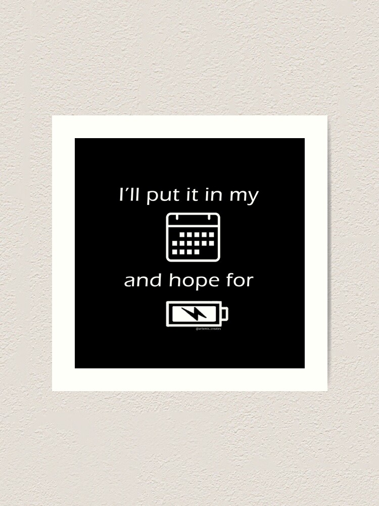 Alternate view of Hope For Energy Art Print