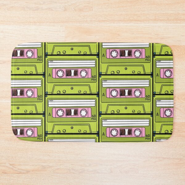 Item preview, Green cassette tape blank designed and sold by Gammaraybots.