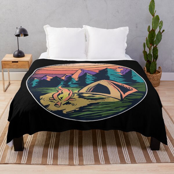 Item preview, Camping in the sunset. designed and sold by emphatic.