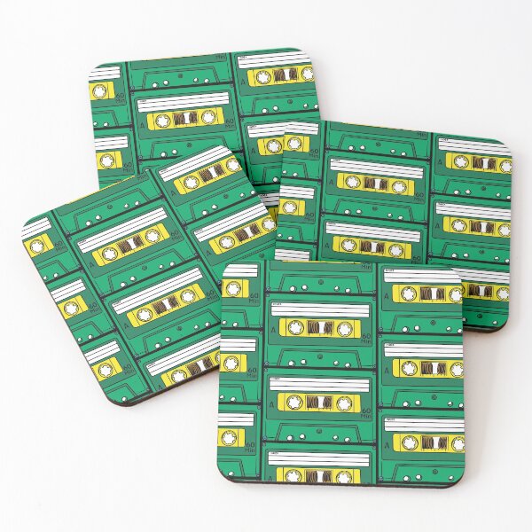 Item preview, Dark Green cassette tape blank designed and sold by Gammaraybots.