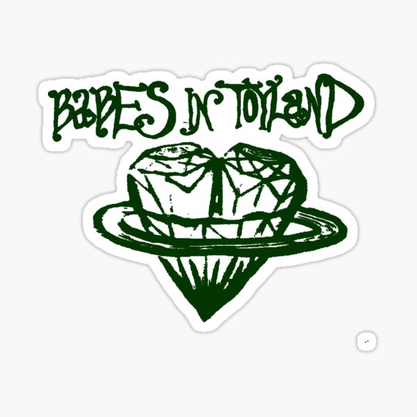 'vomit my heart' (green) Sticker