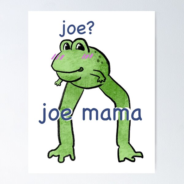 Joe Mama Face Photographic Print for Sale by PeaceWorkDesign