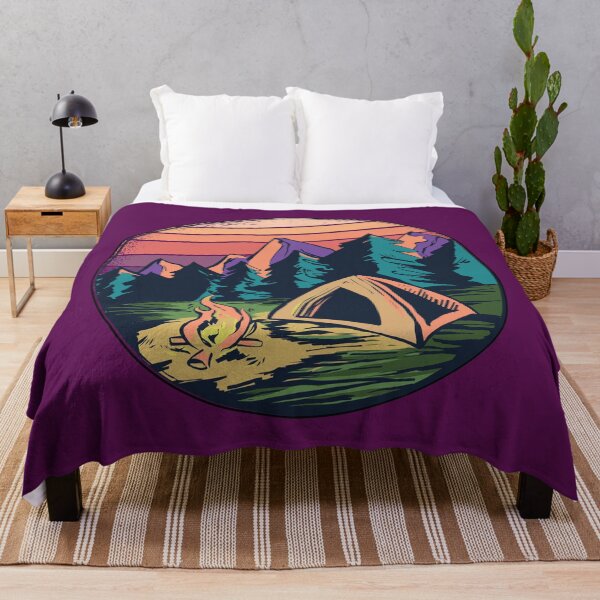Item preview, Camping in the sunset. designed and sold by emphatic.