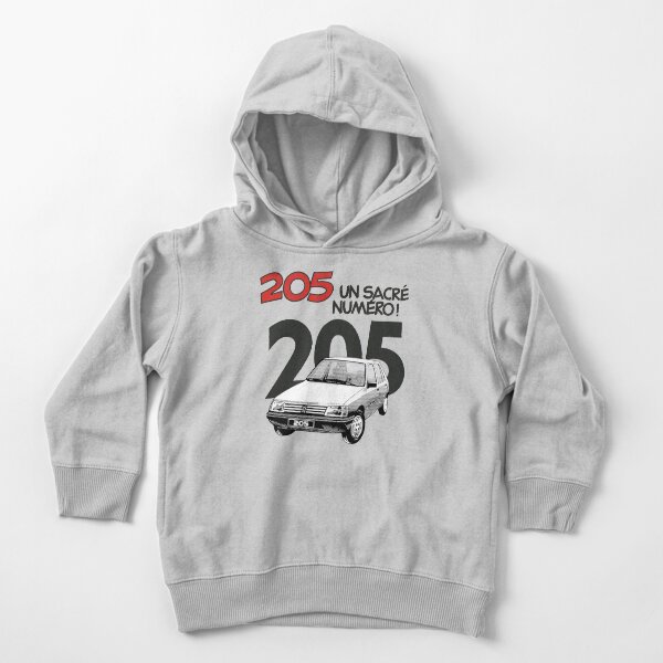 PEUGEOT 205 (WHITE) Toddler Pullover Hoodie