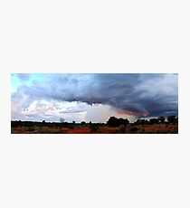 Red tint Photographic Print