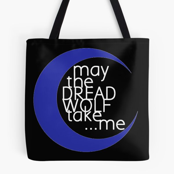 Item preview, May the Dread Wolf Take... Me (purplish/white) designed and sold by AleValStra.