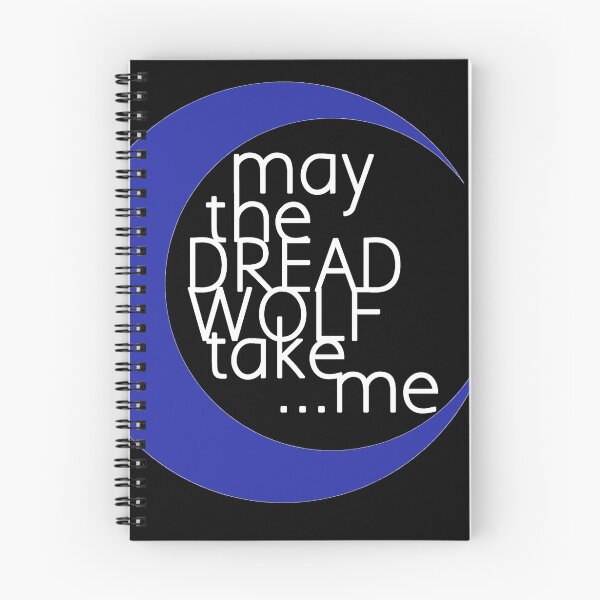 Item preview, May the Dread Wolf Take... Me (purplish/white) designed and sold by AleValStra.