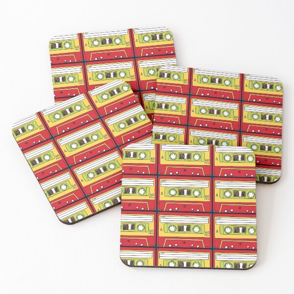Item preview, Red yellow tape cassette  designed and sold by Gammaraybots.