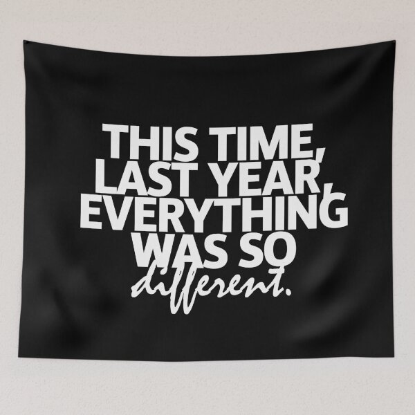 Item preview, This time, last year everything was so different designed and sold by Urosek.