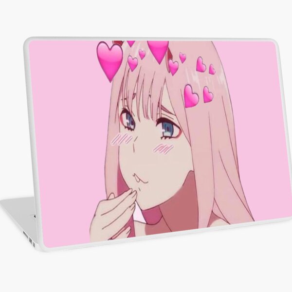 Anime Laptop Skins Redbubble - cute pink anime top roblox