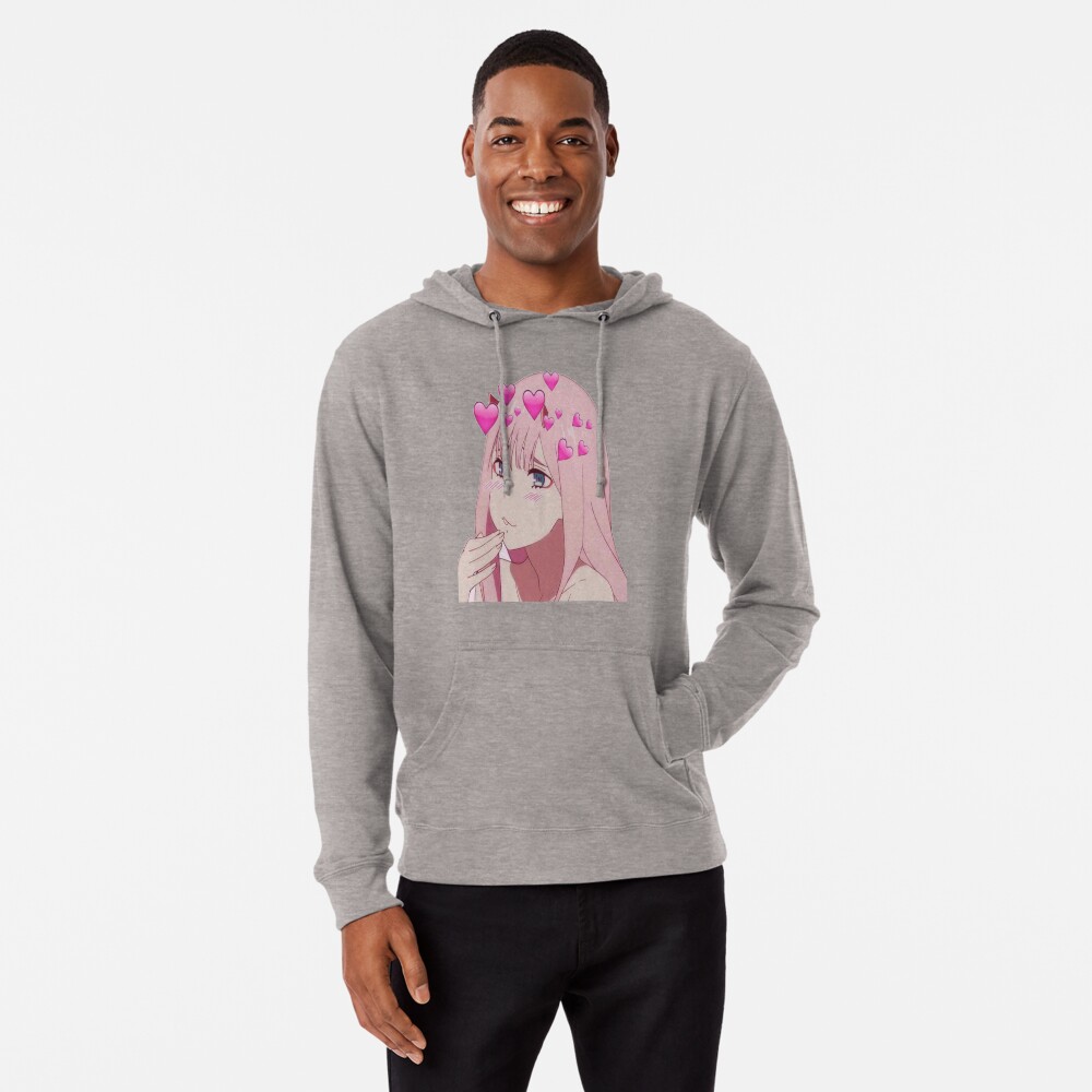 Zero two pink discount hoodie