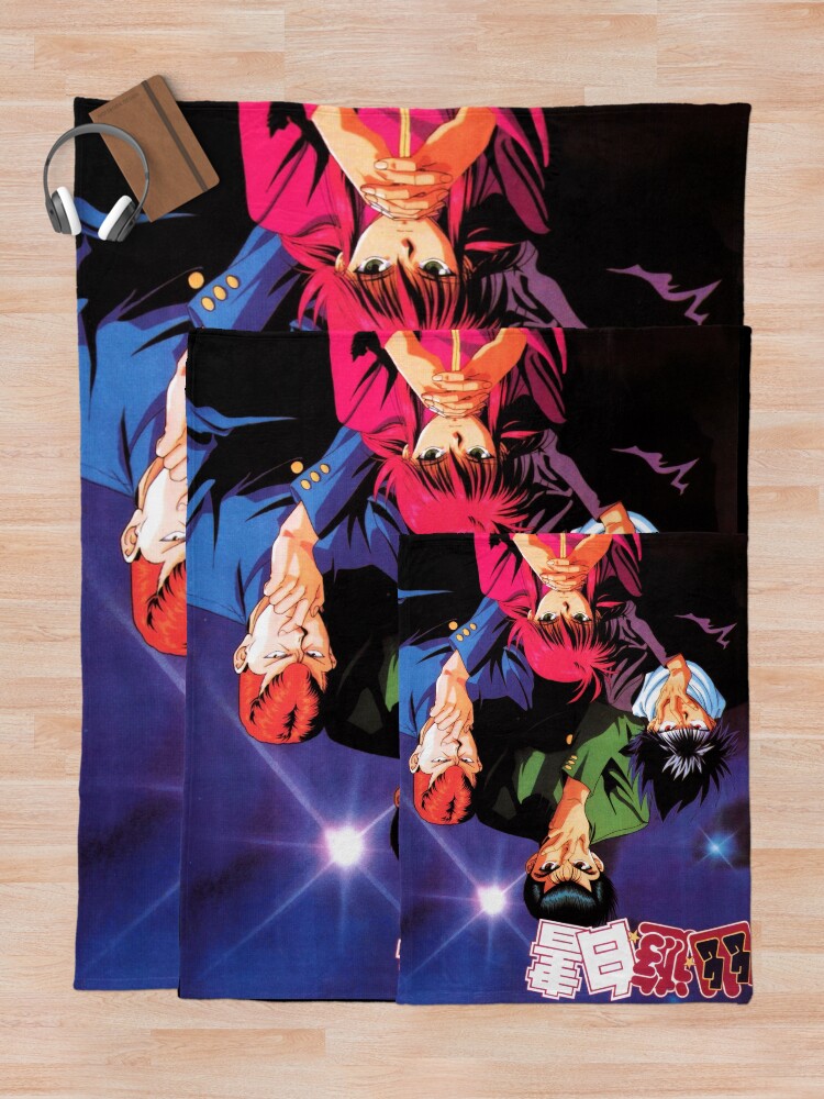 Alternate view of Yu Yu Hakusho Throw Blanket