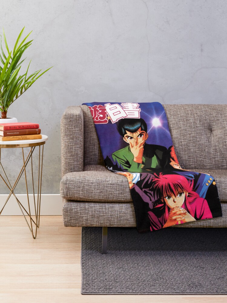 Alternate view of Yu Yu Hakusho Throw Blanket