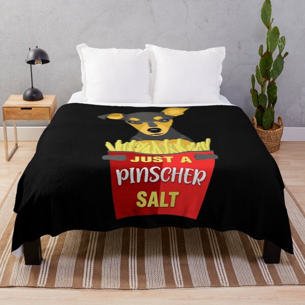 Item preview, Just a Pincher salt - salty fries pun designed and sold by Kam-designs.