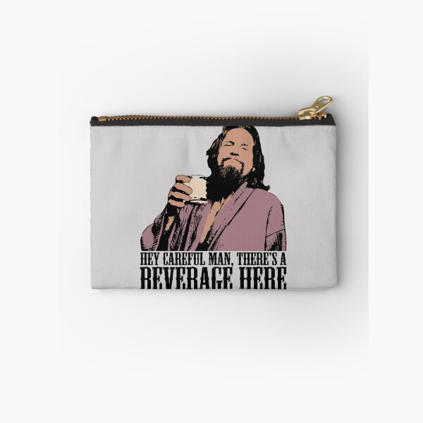 Item preview, The Big Lebowski Careful Man There's A Beverage Here Color T-Shirt designed and sold by theshirtnerd.