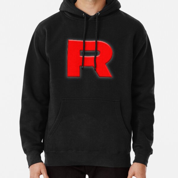 'R' Team Rocket Black Pullover Hoodie