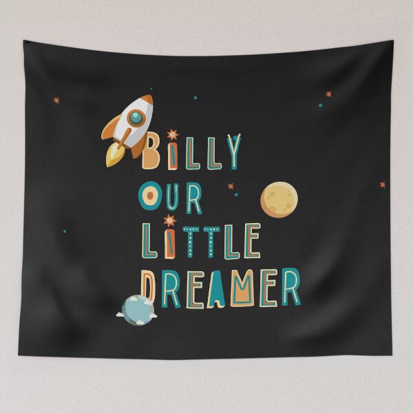 Item preview, Billy little dreamer. Everybody Loves Newborn Babyboy Billy. designed and sold by Urosek.