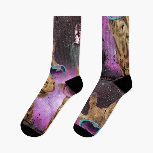 Item preview, distressed giraffe cat nebula designed and sold by Scoopivich.