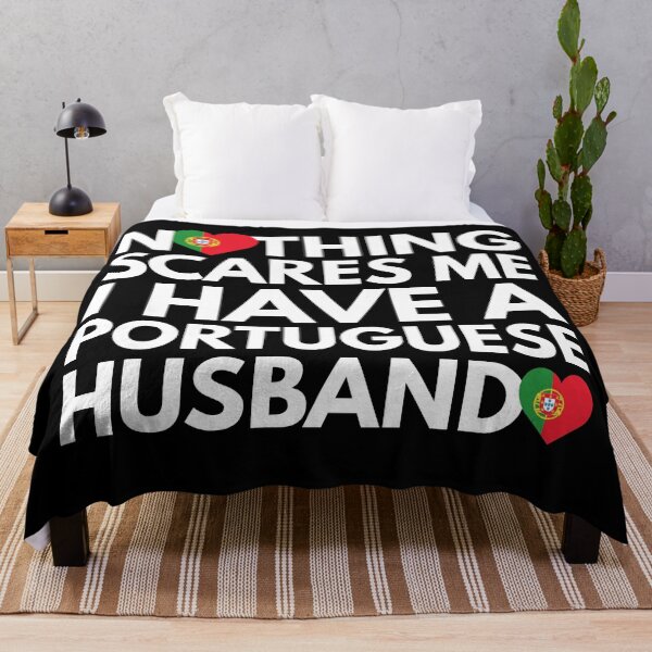 Item preview, Nothing Scares Me, I Have Portuguese Husband designed and sold by HelloFromAja.