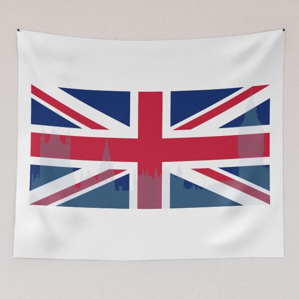 Item preview, Union Flag - Palace of Westminster designed and sold by weavernap.