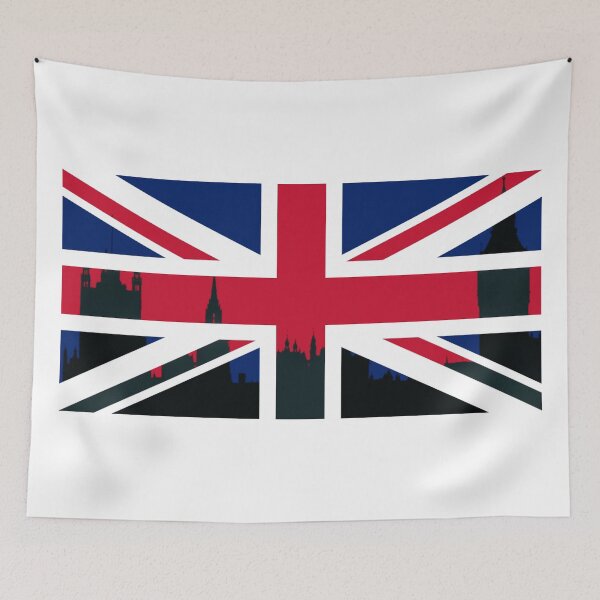 Item preview, British Flag - Palace of Westminster designed and sold by weavernap.