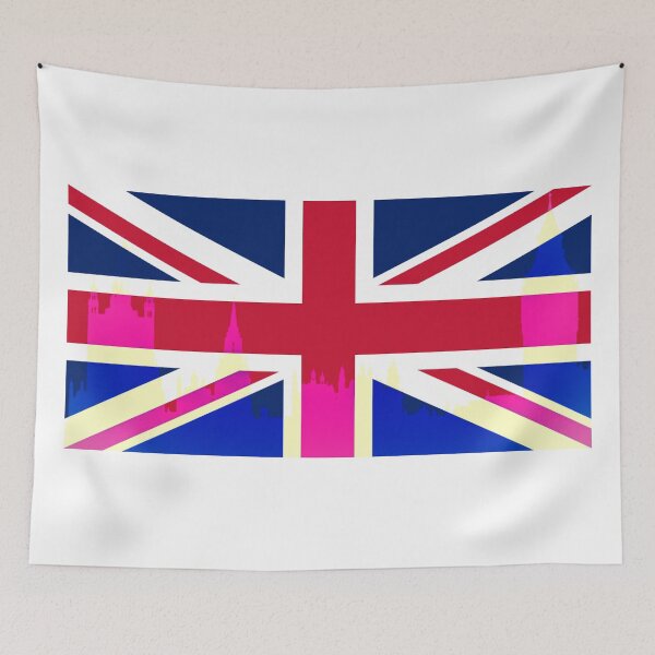 Item preview, Union Flag - Houses of Parliament designed and sold by weavernap.