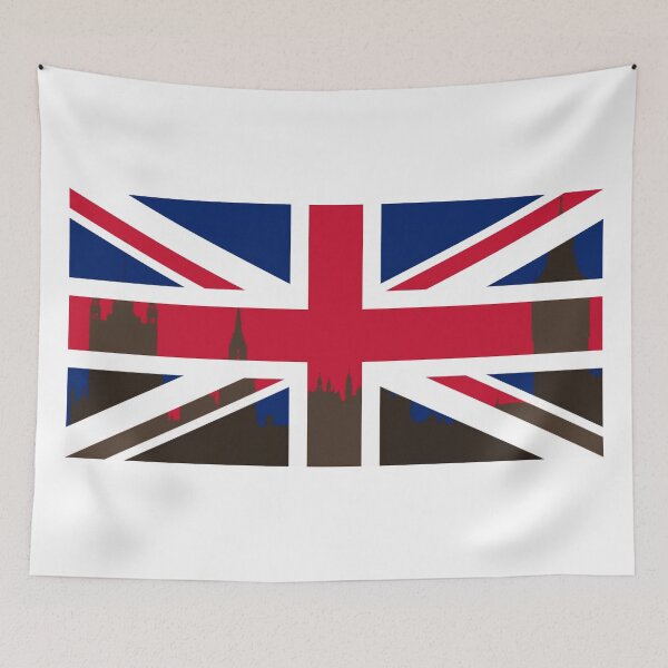 Item preview, Union Jack - Houses of Parliament designed and sold by weavernap.