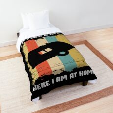 Camping camping caravan Comforter