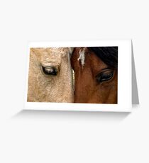 Face to Face Greeting Card
